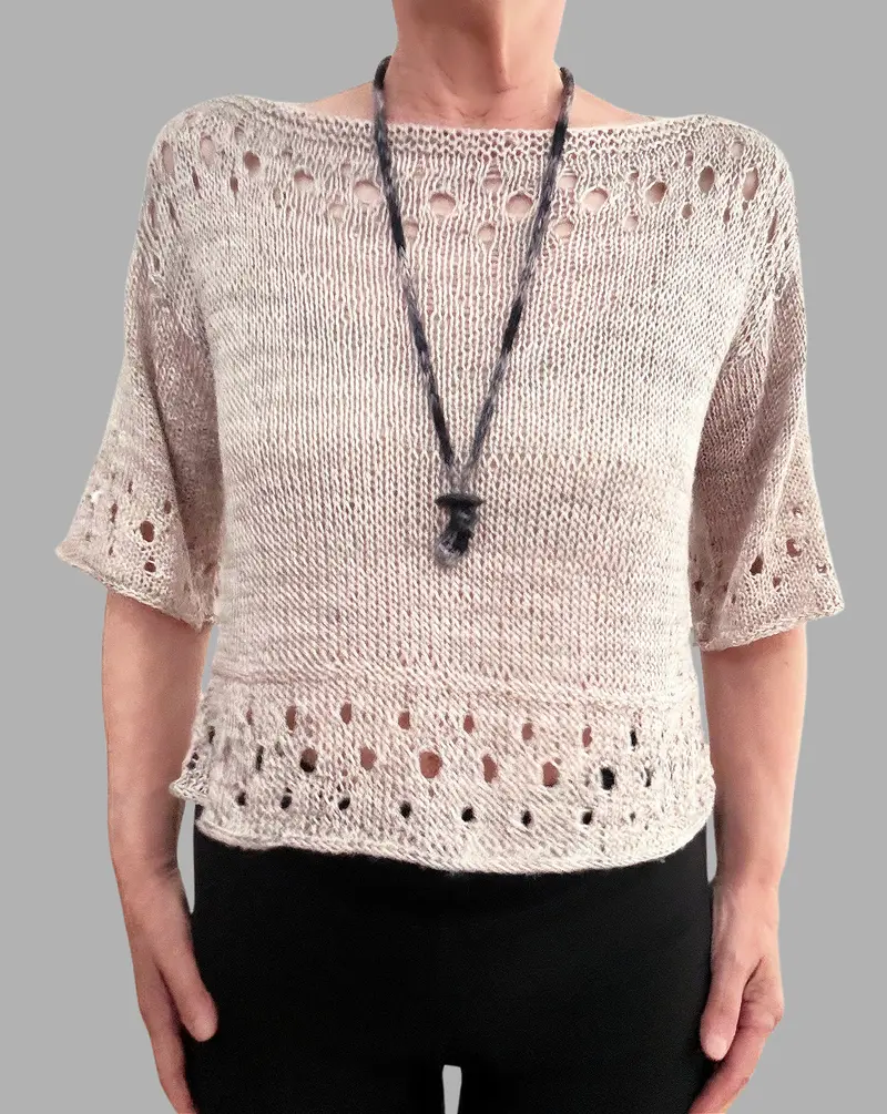 Emeline Hand-Knit Sweater 1