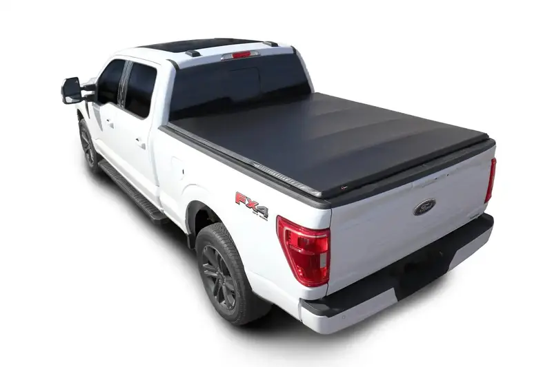 Enthuze Soft Tri-Fold Tonneau Cover – Model Ent301, Lightweight & Weather-Resistant 1