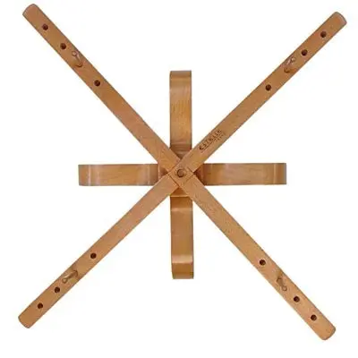 Estelle Amish Swift – Adjustable Yarn Winder Stand 1