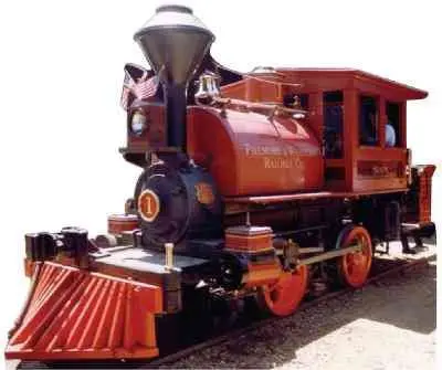 Fillmore & Western Railway Locomotive #1 Cardboard Standup – Made-To-Order, 10–14 Day Fulfillment 1