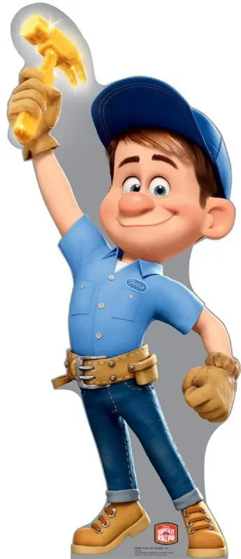 Fix-It Felix Jr. Cardboard Standee – Wreck-It Ralph Licensed Cutout, Custom-Built In 10–14 Days 1