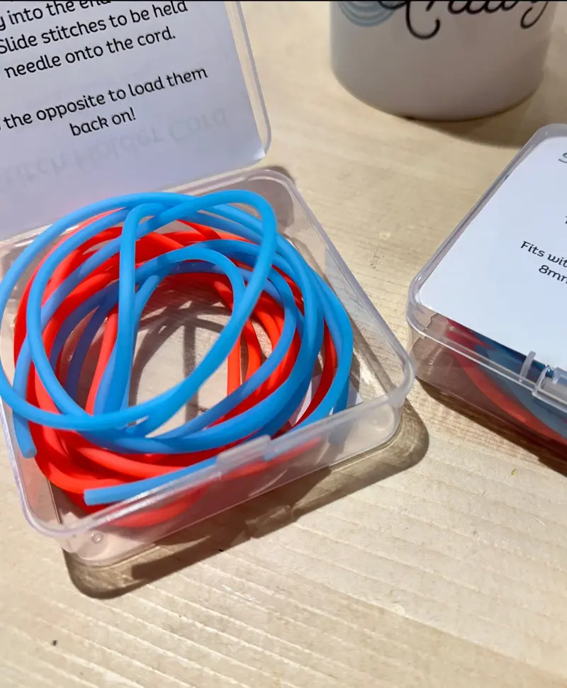 Flexible Stitch Holder Cord For Seamless Knitting Projects 1