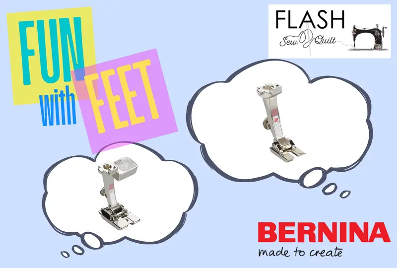 Fun With Feet! – Creative Presser Foot Techniques By Casey 1