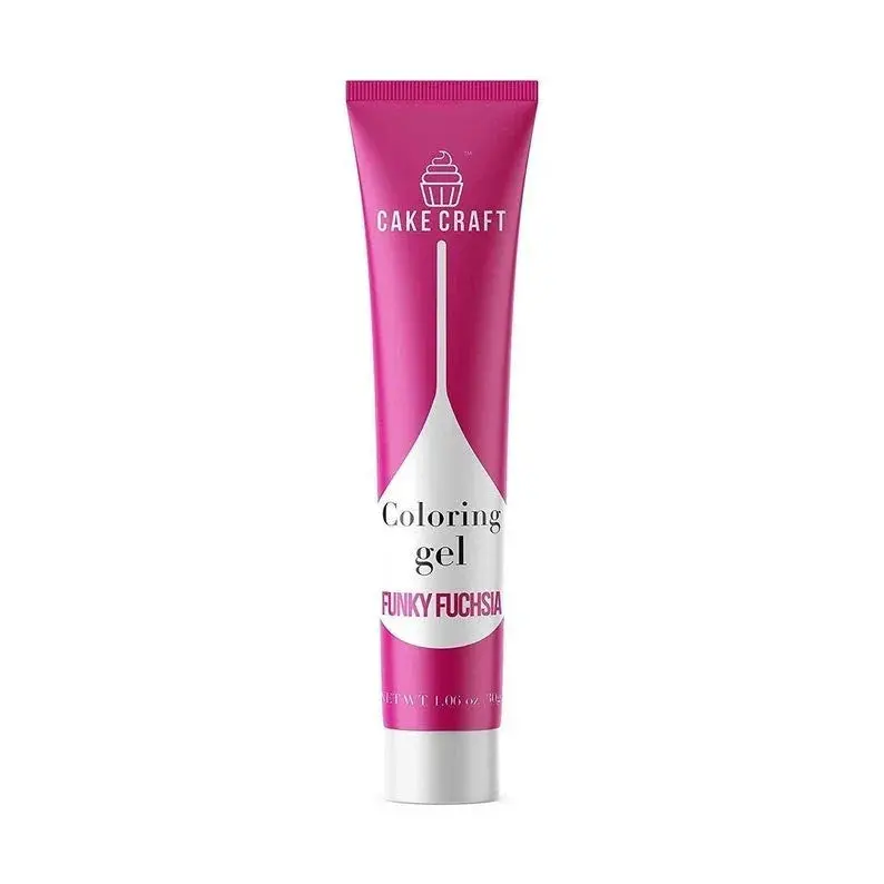 Funky Fuchsia High-Intensity Coloring Gel – 1-Ounce Neon-Ready Dye 1