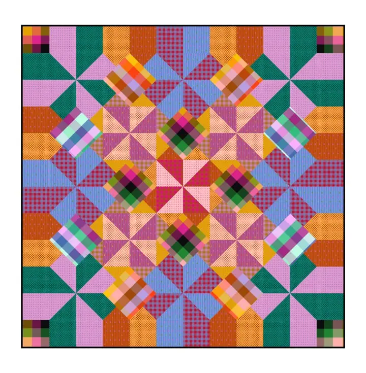 Garden Variety Quilt Pattern Pdf – Ptnamt001 1