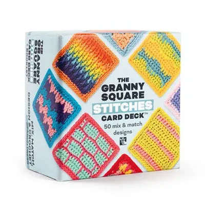 Granny Square Stitch Reference Card Deck 1