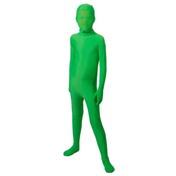 Green Full-Body Halloween Costume For Children 1