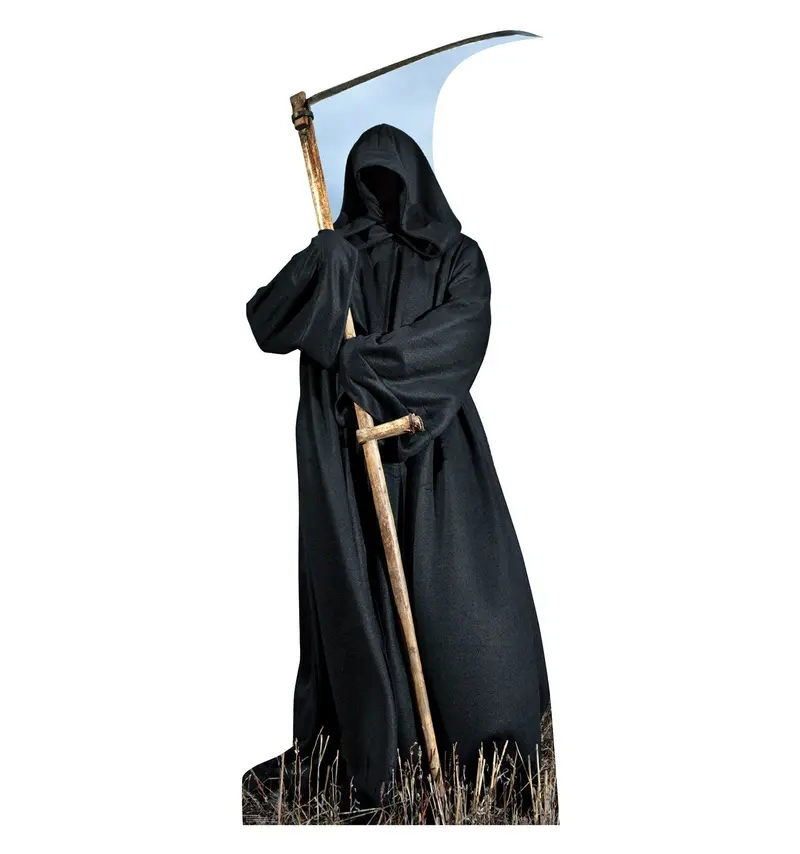 Grim Reaper Life-Size Cardboard Cutout – Bespoke Design, Ships In 10–14 Business Days 1