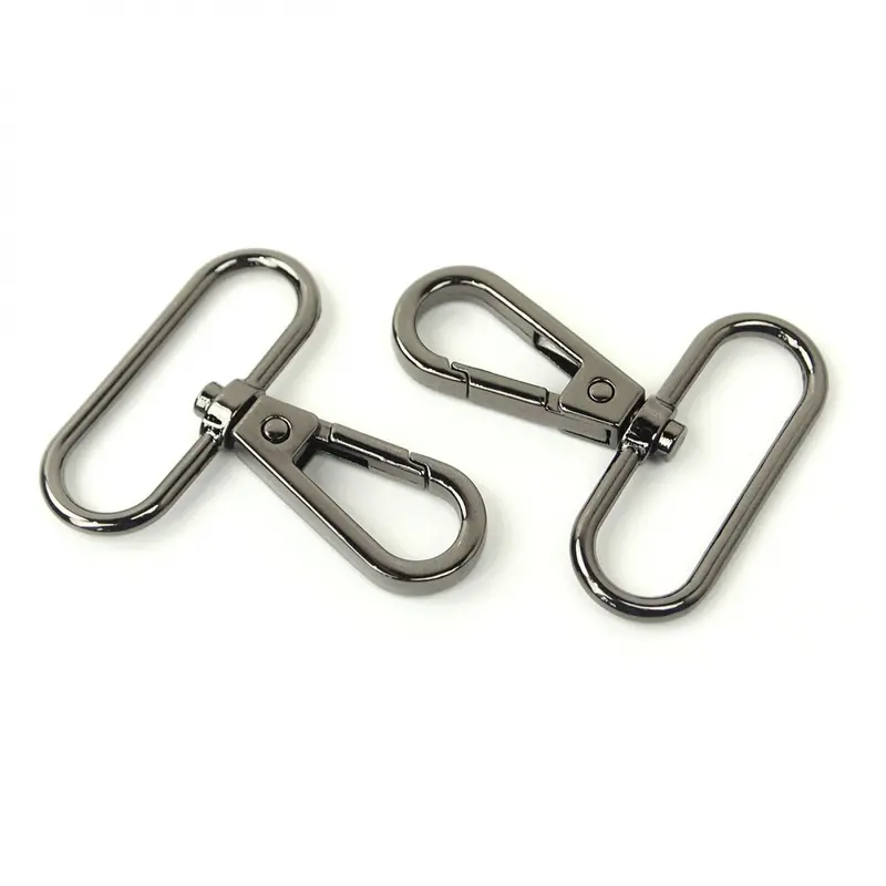Gunmetal Swivel Hooks – 1.5-Inch, Pair (Sallie Tomato) 1