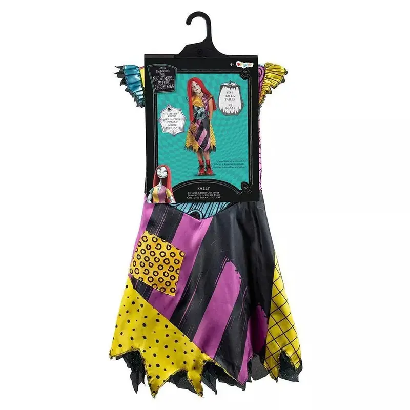 Halloween Sally Deluxe Kids' Dress Costume – Tim Burton Style 1