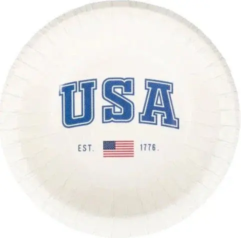 Hamptons-Style Disposable Paper Bowls – Set Of 8 1