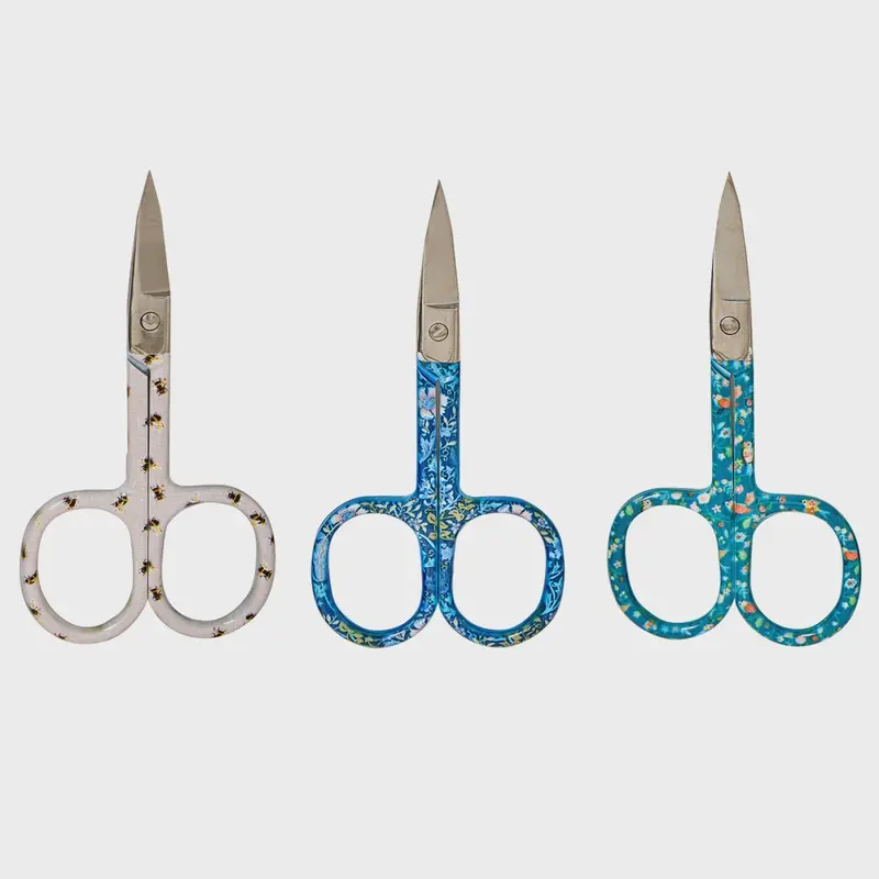 Handcrafted Embroidery Scissors – Bee, Bird, Or Floral Design 1