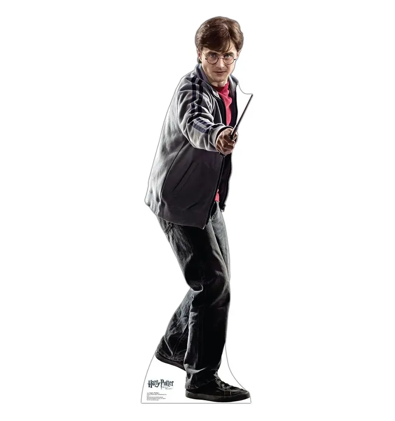 Harry Potter Wand-Out Pose Life-Size Standup – Interactive Movie-Themed Cutout, Made To Order (10–14 Days) 1