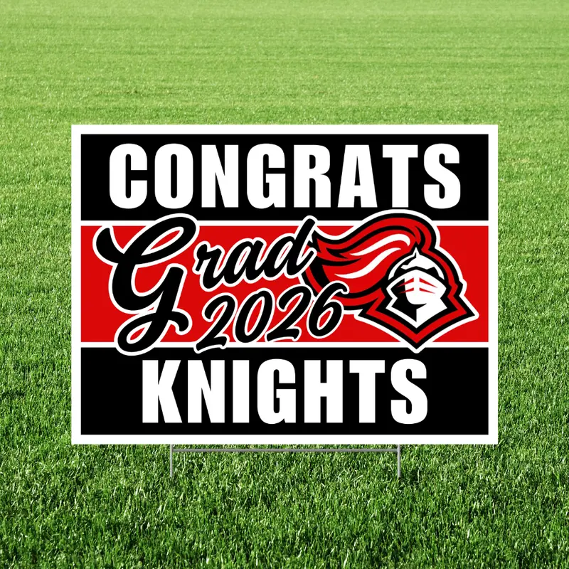 Hillcrest High School Graduation Yard Sign – 24" X 18", Idaho Falls, Id 1