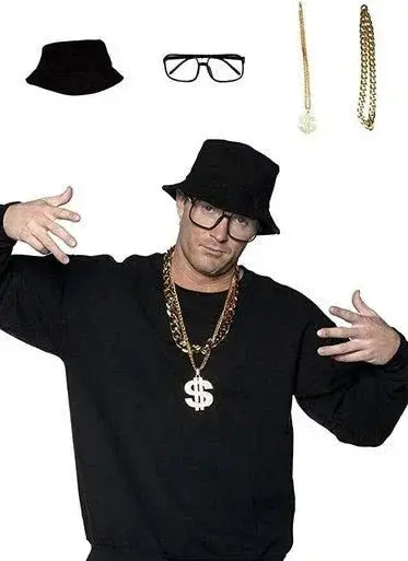 Hip Hop Costume Kit – Urban Streetwear Accessory Pack 1