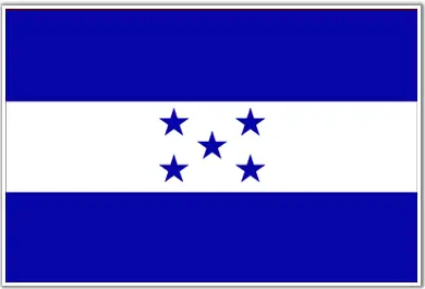 Honduras National Flag – Official 5 Ft X 3 Ft Polyester Display Flag 1
