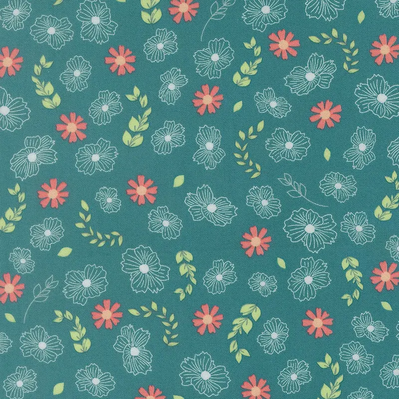 Honeyed Horizon Horizon Quilting Cotton Fabric (Keri Anguiano, Sku 47011, 20In Width) 1
