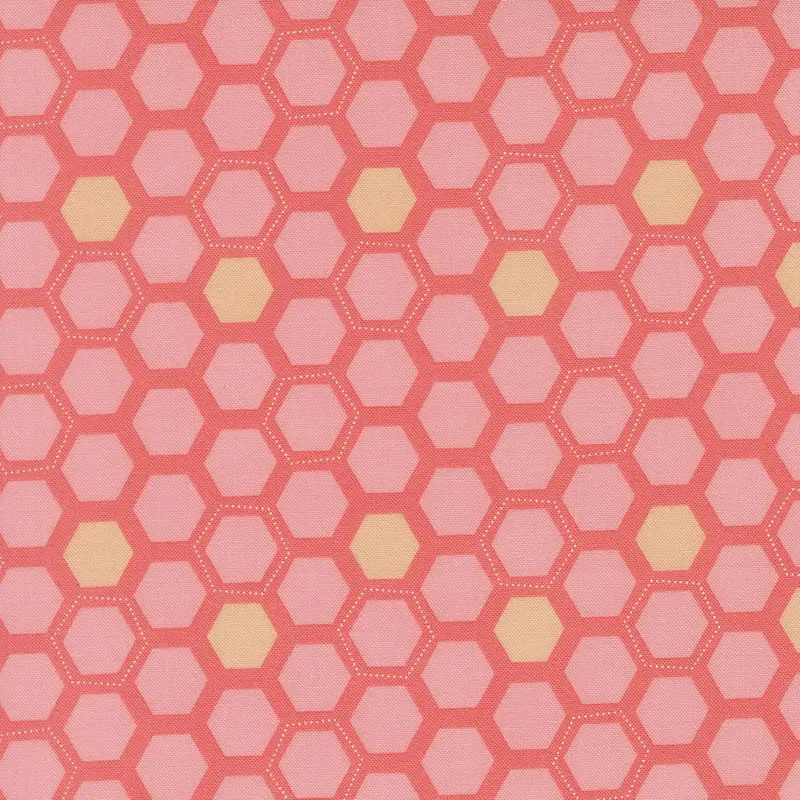 Honeyed Horizon Sunset Pink Quilting Cotton By Keri Anguiano – 47016-22 1