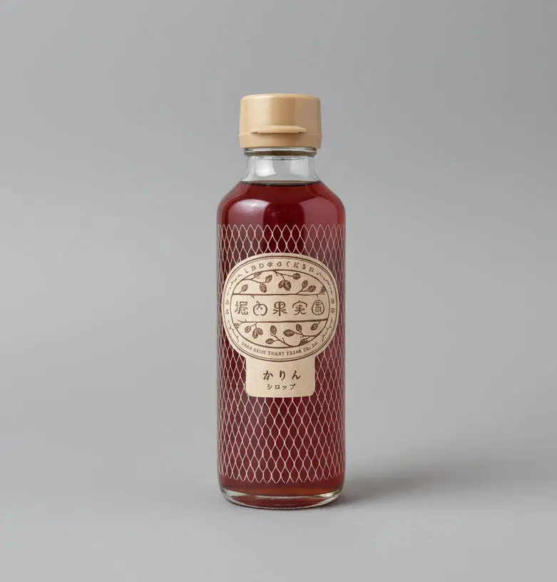 Horiuchi Fruit Farm Karin (Quince) Syrup – Small-Batch Japanese Quince Elixir, Best Until Sep 2026 1