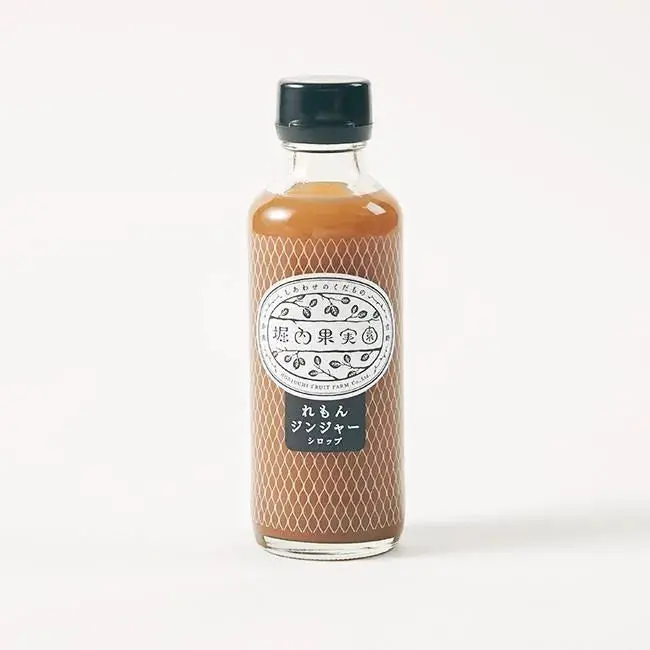 Horiuchi Fruit Farm Lemon Ginger Syrup – Zesty Citrus & Warm Ginger Blend, Best Until Jun 2026 1