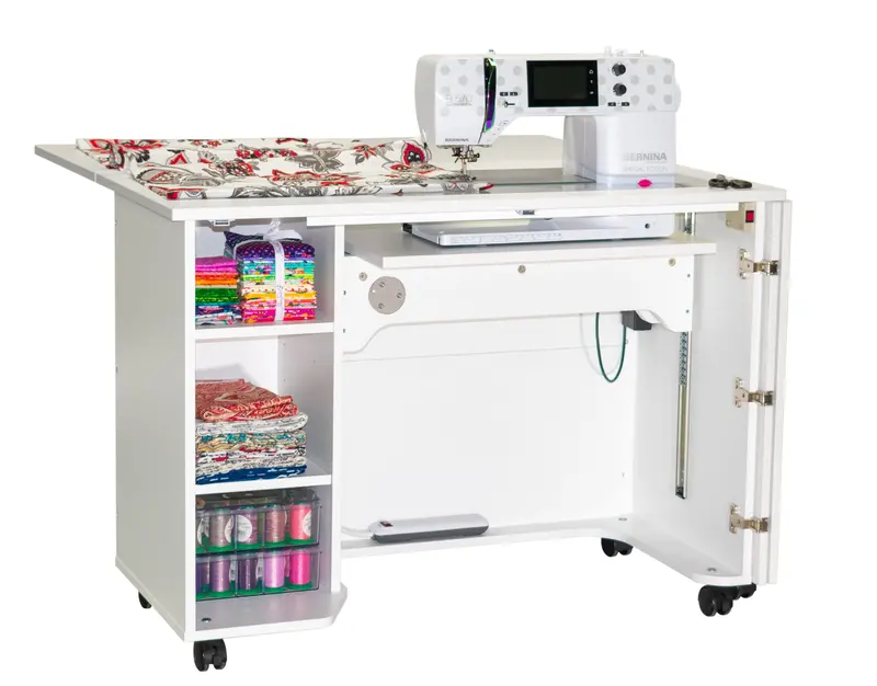 Horn Of America Model 4200 Sewing Cabinet With Motorized Height Adjustment 1