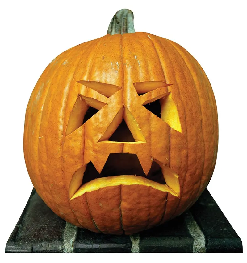 Jack-O'-Lantern Life-Size Standup – Seasonal Cutout, 10–14 Day Build Period 1