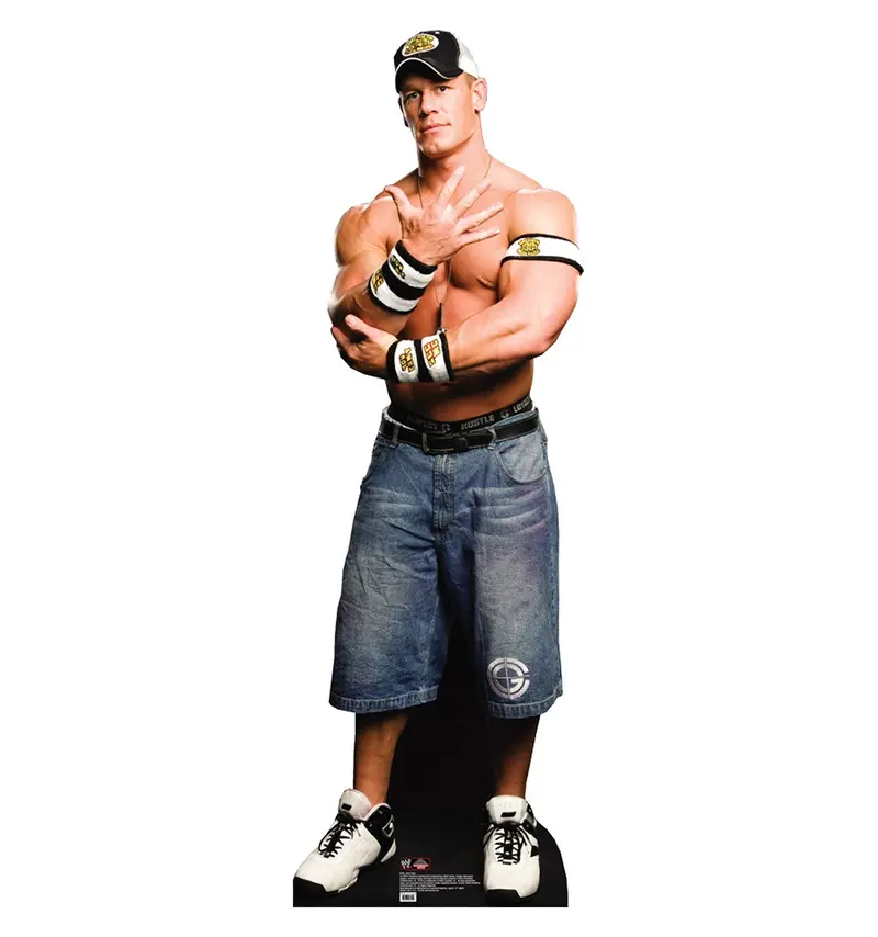 John Cena Life-Size Cardboard Standup – Custom-Made With 10–14 Day Production Time 1