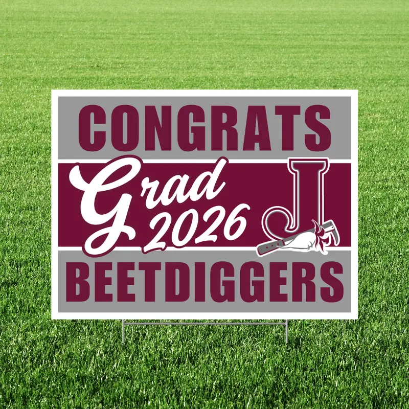 Jordan High School Graduation Yard Sign – 24" X 18", Sandy, Ut 1
