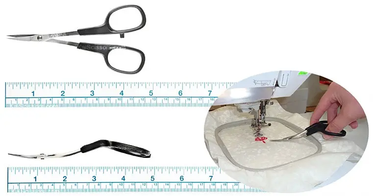 Kai 5-Inch Double-Curve Embroidery Scissors – Precision Sharp Tip (Model 5130Dc) 1
