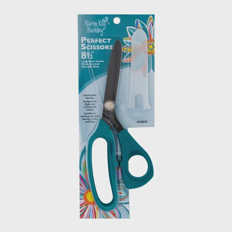 Karen Kay Buckley Perfect Scissors – 8.5" Bent-Handle Precision Shears 1