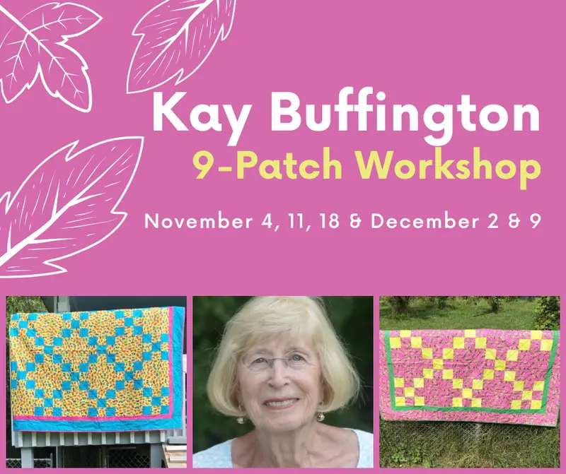Kay’S 9-Patch Quilt Block Pattern – November 2026 Release 1