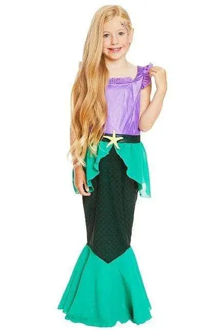 Kids Mermaid Costume – Shimmering Ocean-Themed Outfit 1