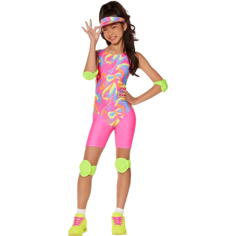 Kids Skating Barbie Costume – Inspired By Barbie The Movie 1
