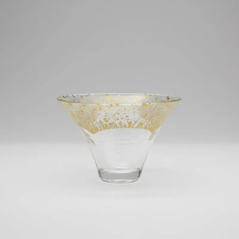 Kimoto Glass Mt. Fuji Gold Sake Cup – 65Ml Crystal-Clarity Tumbler 1