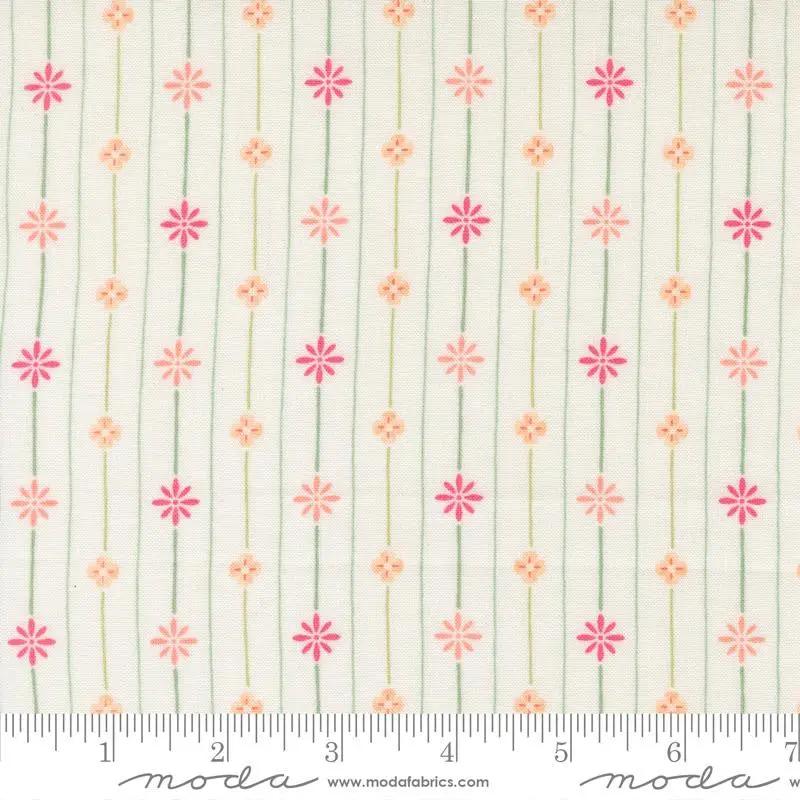 Kindness Collection Fabric – Dogwood Print, 56156-11 1