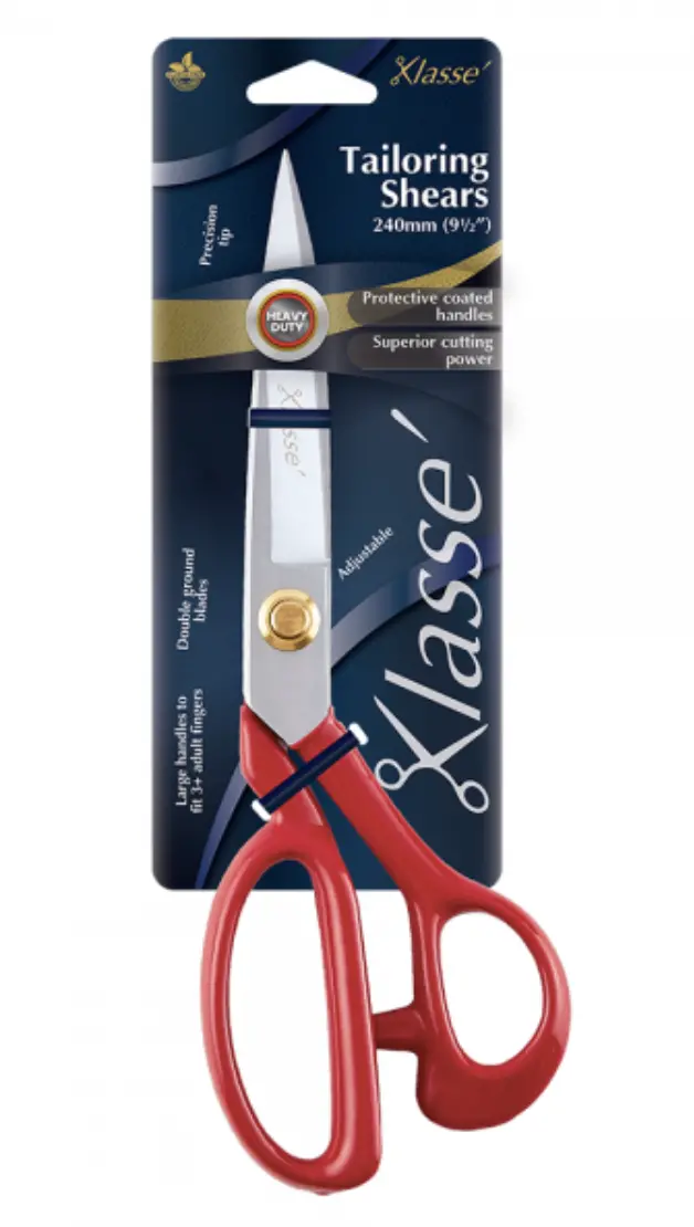 Klasse Pro 9-1/2" Tailoring Shears – Heavy-Duty Cutting Tool 1