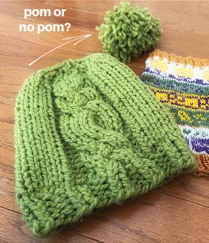 Knots & Twists Beanie – Sample Version 1