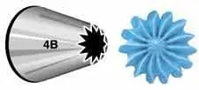 Large Star Piping Tip #4B – Professional Cake Decorating Nozzle 1