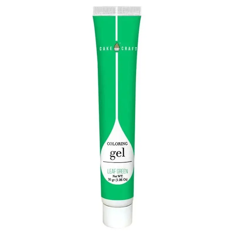 Leaf Green Natural-Tone Coloring Gel – 1-Ounce Earthy Baking Dye 1