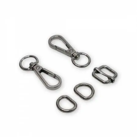 Level 3 Basic Hardware Kit – 1/2-Inch Gunmetal Finish 1