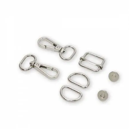 Level 4 Basic Hardware Kit – 3/4-Inch Nickel Finish, Sallie Tomato 1