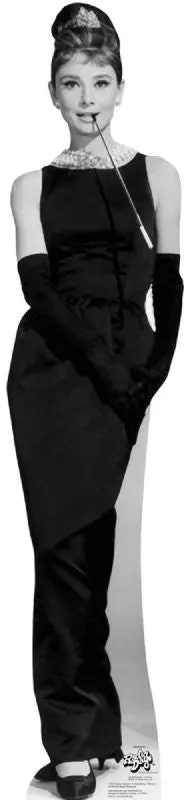 Life-Size Audrey Hepburn (Breakfast At Tiffany’S) Cardboard Cutout – Iconic Look, Custom-Made In 10–14 Days 1