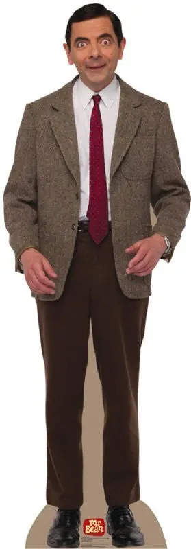Life-Size Mr. Bean Cardboard Cutout – Custom Printed, 10–14 Day Lead Time 1