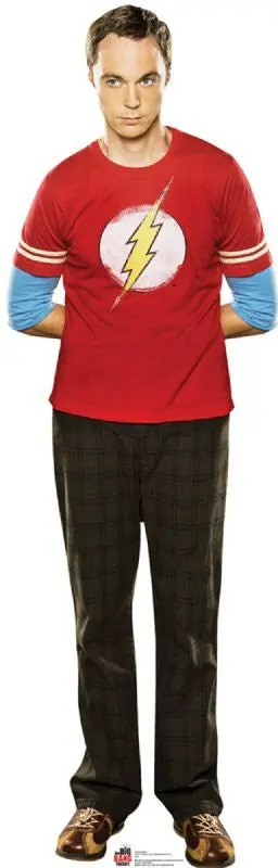 Life-Size Sheldon Cooper (The Big Bang Theory) Cardboard Cutout – Made-To-Order, 10–14 Day Fulfillment 1