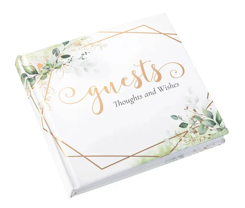 Lillian Rose Botanical & Geometric Guest Book – Hardcover 1