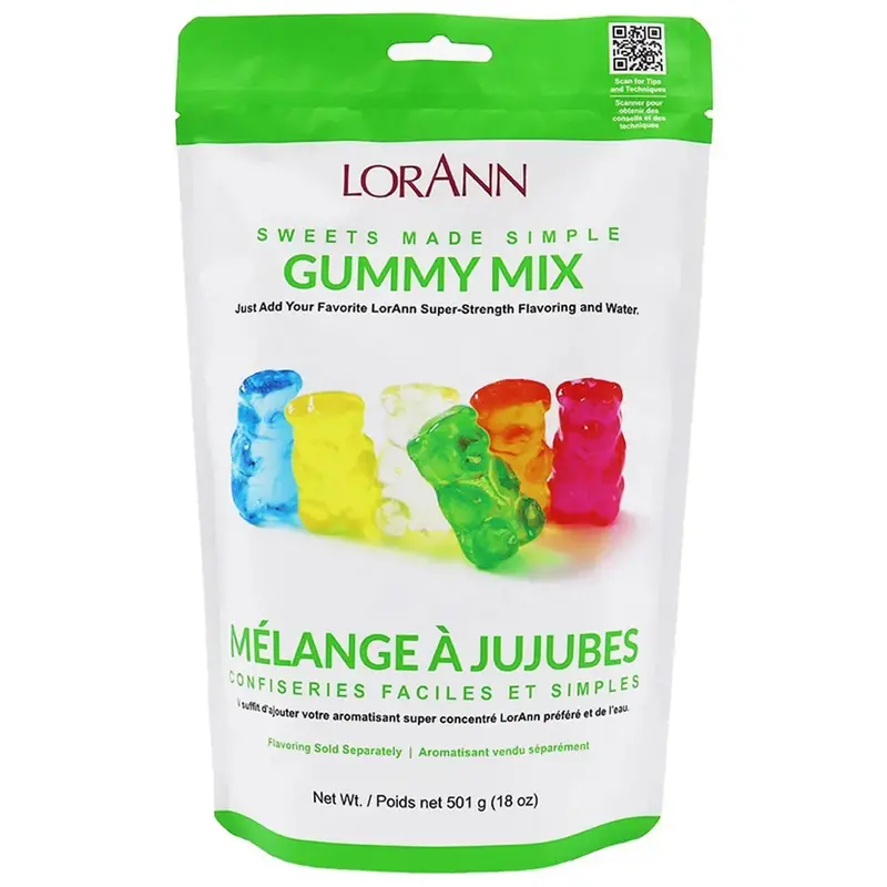 Lorann Gummy Candy Making Mix – Ready-To-Use Flavor Base 1