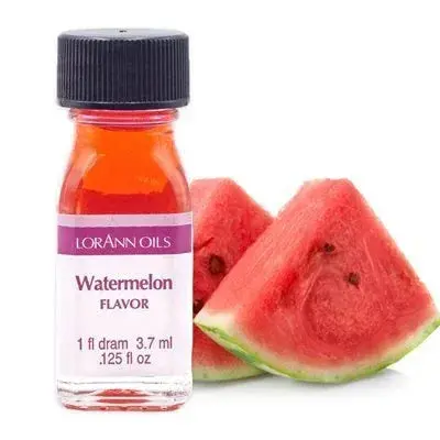 Lorann Watermelon Flavoring – Concentrated Food-Grade Oil, 1 Dram (2-Bottle Pack) 1