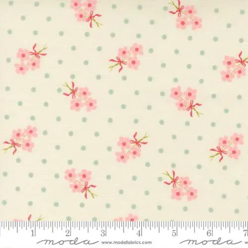 Lyda Rose Porcelain Cotton Fabric - Sku 307211 1