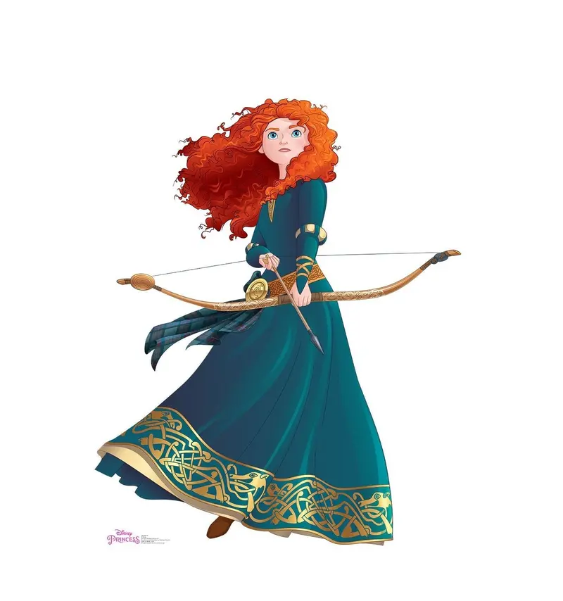 Merida Life-Size Standup – Disney Princess Full-Height Cutout, Custom-Crafted (10–14 Days) 1