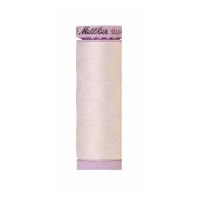 Mettler Silk-Finish Cotton Thread – 50 Weight, Bright White (Color 2000), 147 Yards 1